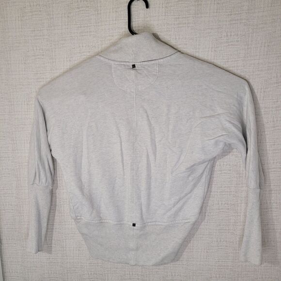 Wilfred Aritzia Open Front Cardigan Womens Medium Diderot Cocoon Heathered Gray - Picture 5 of 8